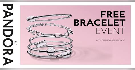 pandora free bracelet event 2023|pandora jewelry grant.